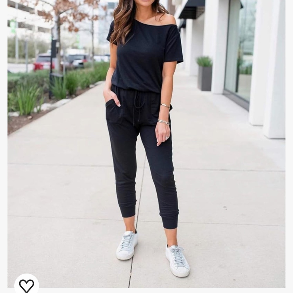 Black jumpsuit